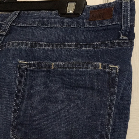 PAIGE distressed straight leg jeans - Picture 7 of 9